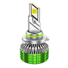 100W LED Double Copper Tube Aluminum Alloy Waterproof Car Headlight, Bulb: 9006