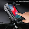 WILD MAN XT3X 0.6L Bicycle 360 Degree Rotating Waterproof Touch Screen Phone Holder Bag(Black)