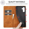 For Samsung Galaxy A16 5G LC.IMEEKE Strong Magnetism Microfiber Leather Phone Case(Brown)