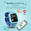 DF75 1.4 Inch 4G GPS Positioning Children Waterproof Smart Calling Watch With SOS Function(Blue)