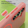 For Samsung Galaxy S24 FE 5G MagSafe Frosted Translucent TPU + PC Full Coverage Phone Case(Red)