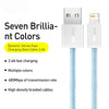 Baseus CALD000503 Dynamic Series 2.4A USB to 8 Pin Fast Charging Data Cable, Cable Length:2m(Blue)