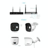 SriHome 6CH 1080P Wireless NVR Security System - 6 Cameras, Human Detection, US Plug