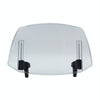 For Kawasaki / Honda / BMW / Yamaha Motorcycle Adjustable Windshield(Transparent Grey)