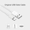 SDC-30W 2 in 1 USB to 8 Pin Data Cable + 30W QC 3.0 USB + 2.4A Dual USB 2.0 Ports Mobile Phone Tablet PC Universal Quick Charger Travel Charger Set,  US Plug