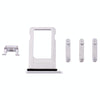 iPhone 8 Plus Card Tray, Buttons & Mute Switch (Silver)