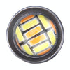 2PCS 1156/Ba15s 5W 300LM 66LEDs SMD-4014 Car Tail Bulb Turn Signal Auto Reverse Lamp Daytime Turn Running Light Car Source (White Light+ Yellow Light),Cable Lenght:1 m