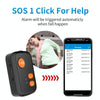 V51 B Style IP67 Waterproof 4G LTE 3G 2G GSM Elderly SOS Button Emergency Alarm GPS Tracker For North America/South America