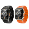 A70 1.96 Inch Health Monitoring Multifunctional IP68 Waterproof Bluetooth Call Smart Watch(Black)