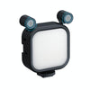 MAMEN Broadcast Multi-Angle Stereo Microphone Lights, Model: V03RGB