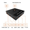 X6S TV Game Console Home 4K HD For PSP / N64 3D Arcade Double Battle 128G Wired Handle