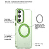 For Samsung Galaxy S25+ 5G IMAK Candy Series Shockproof MagSafe Phone Case(Orange)