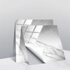 20 PCS 10cm PVC Crystal Covered Film Geometric Pattern Tile Wall Sticker(TS226)