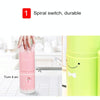 Creative 5 in 1 Portable Gargle Cup Shampoo Sub-Bottle Comb Make-up Mirror Travel Wash Kits, Standard Sets(Green)