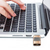 256GB Type-C + 8 Pin + USB 3.0  3 In 1 OTG Metal USB Flash Drive(Gold)