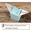 50 Pieces Muffin Cup Cake Box Portable Window Cake Packaging Box(Light Green)