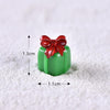 5pcs Christmas Decoration Accessories Micro Landscape Christmas Gift Resin Small Ornament, Style: Gift Package No.15