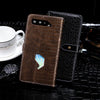 For Asus ROG Phone 5 idewei Crocodile Texture Horizontal Flip Leather Case with Holder & Card Slots & Wallet(Dark Blue)