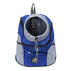 Dog Carrier Backpack, Large Blue, Breathable Mesh, Holds 25kg