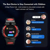 LT32 European Edition 4G Waterproof Touch Video Photograph GPS Children Phone Smart Watch(Red)