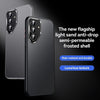 For Samsung Galaxy S25 Ultra 5G SULADA Skin Feel Matte Shockproof Phone Case(Blue)