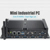 HYSTOU K4 Windows 10 or Linux System Mini ITX PC without RAM and SSD, Intel Core i5-4200U 2 Core 4 Threads up to 1.60-2.60GHz, Support mSATA, WiFi