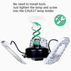 Waterproof Plant Lamp LED Natural White Folding Fill Light Full Spectroscopy Plant Growth Lamp, Power: E26 240 Beads