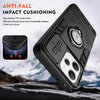 For Xiaomi Redmi 12 Camshield Ring Holder Phone Case(Black)