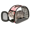 Pink Pet Carrier Backpack, Transparent Capsule, Large (Up to 7.5kg)