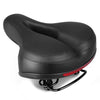 Reflective Spring Saddle Mountain Bike Seat Bicycle Seat Bicycle Seat(Black)