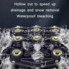 For 175~265cm Snow Emergency Snow Chains For Car SUV General Tires(Black 8764B)