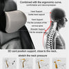 Car Memory Foam Neck Pillow Car Neck Rest Silk Pillow Car Seat Cervical Cushion, Style: Headrest Black