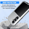 For Samsung Galaxy S25 5G Shockproof Life Waterproof Silicone + Zinc Alloy Phone Case(Silver)