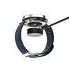 For Suunto 9 Peak 38mm Smart Watch Magnetic Charging Cable, Length: 1m(Black)