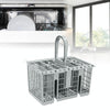 For Hotpoint Dishwasher Cutlery Basket Cage with Removable Handle