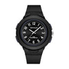 SANDA 6095 Student Sports Waterproof Electronic Watch(Black)