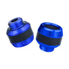 1pair TF-1783 Motorcycle Accessories Modified Electric Car Anti-Drop Cup Aluminum Alloy Shock Absorption Front Fork Cup(Blue)