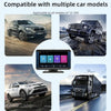 B300R 7 inch Portable Car MP5 Player Built-in Driving Recorder Support CarPlay / Android Auto(Black)