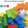 Children Large Particle Engineering Car Educational Assembly Building Block Toys, Style: Sedan