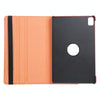 For Huawei MatePad Pro 12.6 2021 360 Degree Rotation Litchi Texture Horizontal Flip Leather Case with Holder(Orange)