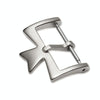 VC Stainless Steel Butterfly Pin Buckle Watch Accessories, Style: 14mm Buckle(Silver)
