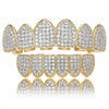 Halloween Accessories Micro-Inlaid Zircon Hip-Hop Braces, Colour: Gold Suit