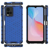 For vivo Y21 Shockproof Honeycomb PC + TPU Case(Blue)