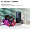T&G TG682 Mini Portable Outdoor Waterproof TWS Wireless Bluetooth Speaker(Purple)