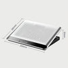NUOXI Q5 Notebook Radiator Base Computer Aluminum Alloy Plate Pad Fan Bracket(Silver)
