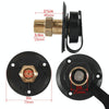 RV Brass Water Inlet Check Valve Yacht Accessories, Color: White