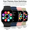 Bluetooth Talk HD Large Screen Heart Rate Oxygen Monitoring Multi-Sport Mode Smart Watch(Black)