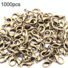 1000 PCS 12mm DIY Jewelry Accessories High-quality Alloy Lobster Claw(Bronze)
