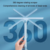 360 Degree Rotating Glass Wiper Household Mirror Window Brush, Specification: Grey(OPP Bag)