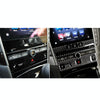 Car Carbon Fiber CD  Console Panel Decorative Sticker for Infiniti Q50 / Q60 2014-2020